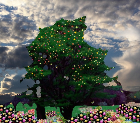 Product picture Fantasy Tree Image with Reselling Rights
